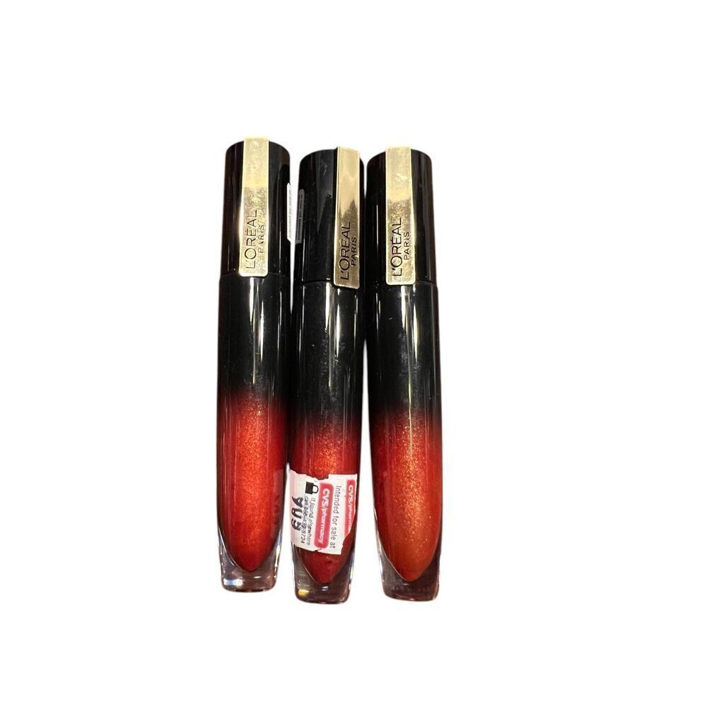 3 L'Oreal Paris Makeup Signature Shiny Lip colorโ#315 Be courageous lipstick